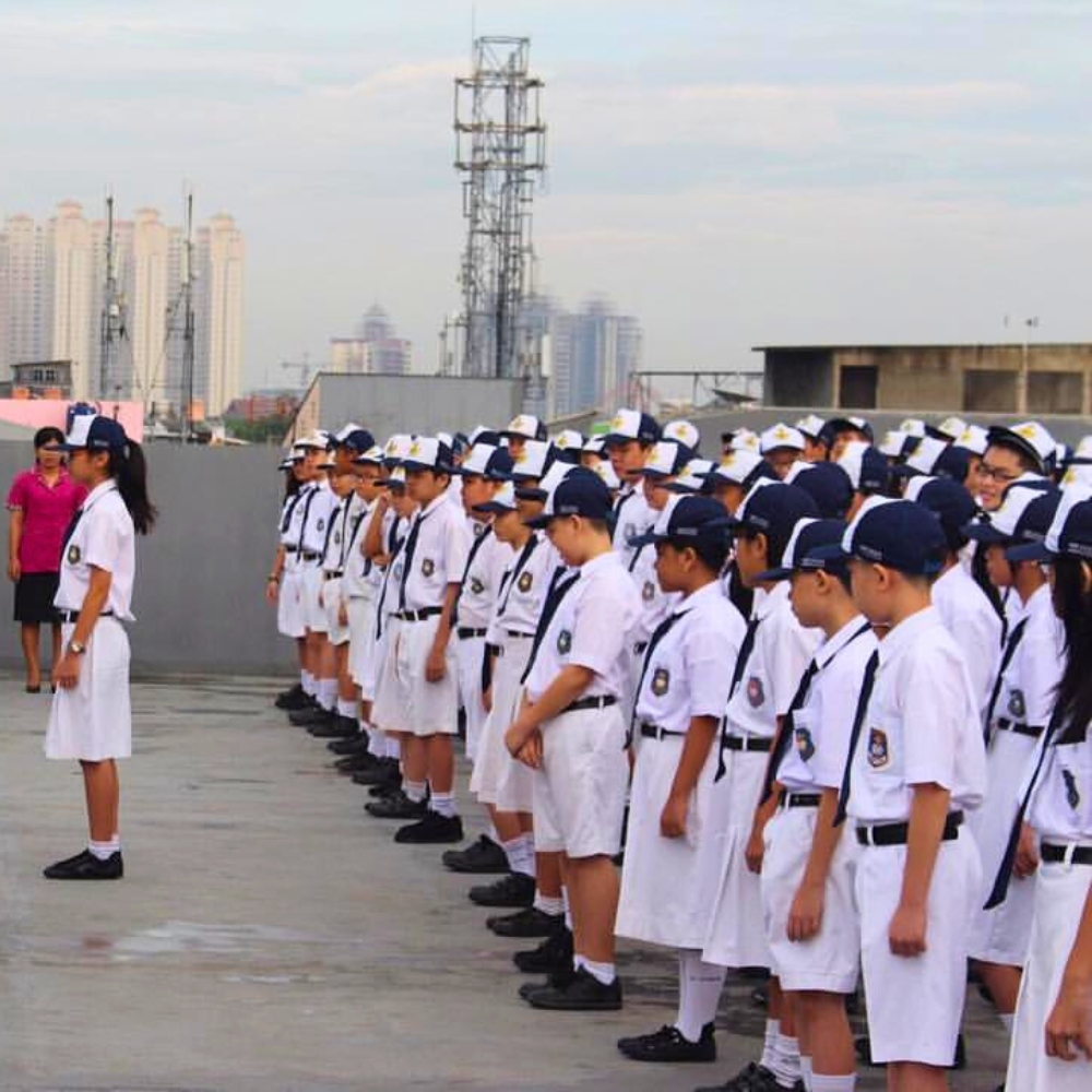 Upacara SMP SANTA CICILIA 2