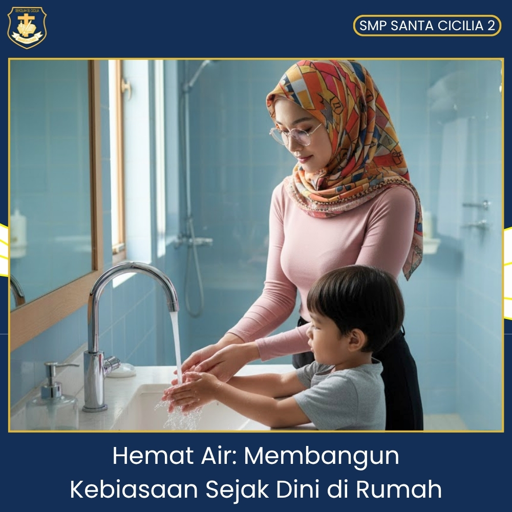 Hemat Air: Membangun Kebiasaan Sejak Dini di Rumah
